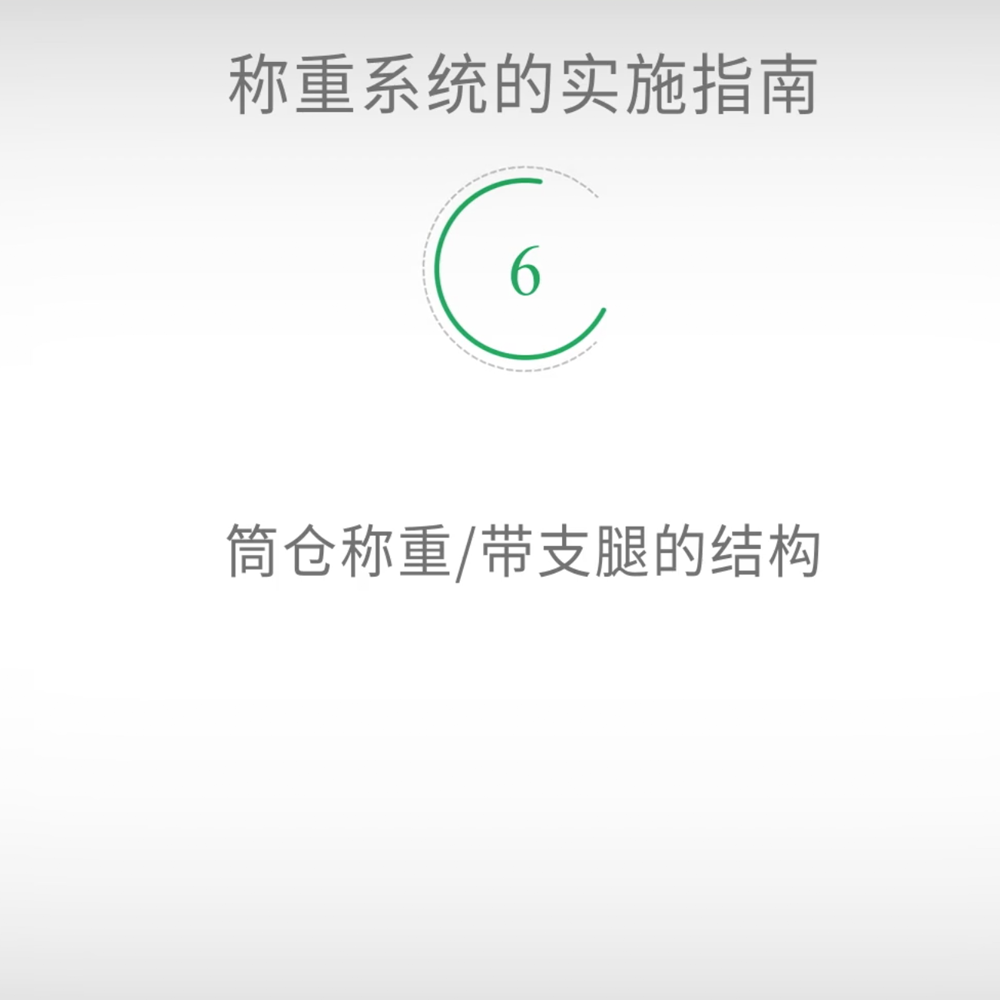 称重系统的实施指南-筒仓称重/带支腿的结构